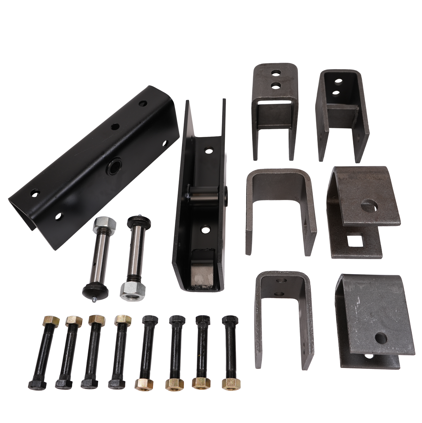 Hanger Kit, Tandem Axle, for Slipper Springs; Fits 2" Springs, For 3,500 - 8,000 Lbs. Axles